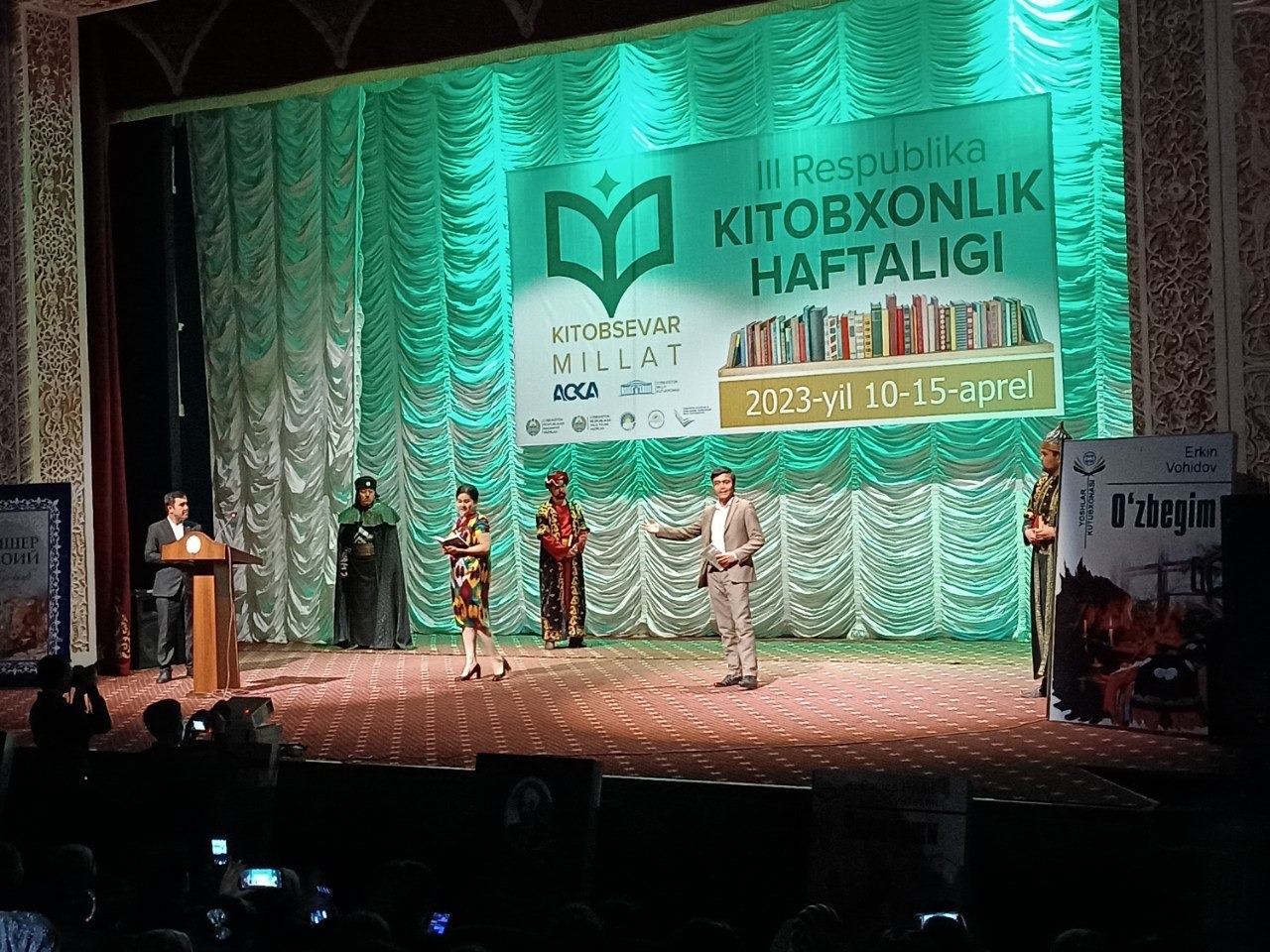 III Respublika "Kitobxonlik haftaligi" ning tantanali ochilish marosimi bo'lib o'tdi.