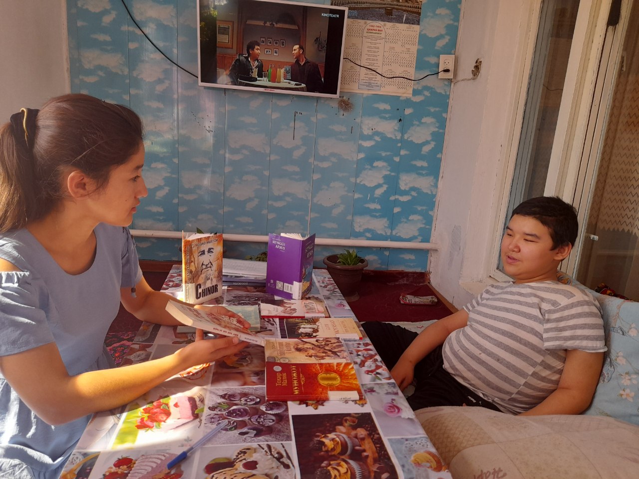 Imkoniyati cheklangan kitobxonlarga xizmat ko'rsatildi