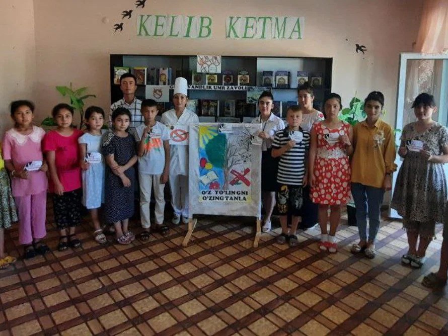 "Giyohvandlik umr zavoli" nomli davra suhbati bo'lib o'tdi.