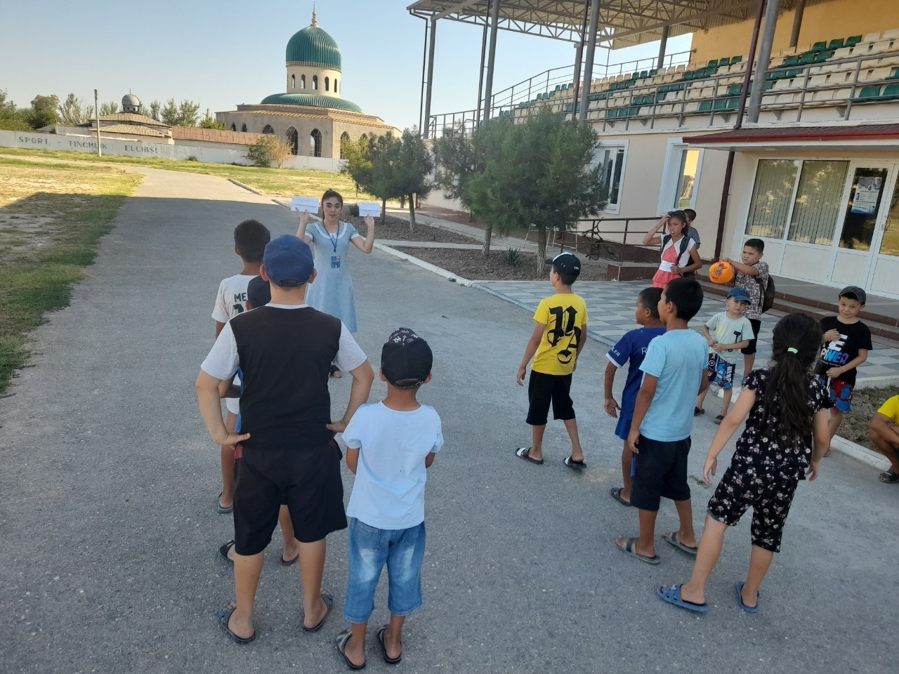 "Kvest jamoaviy o'yini" tashkil qilindi.