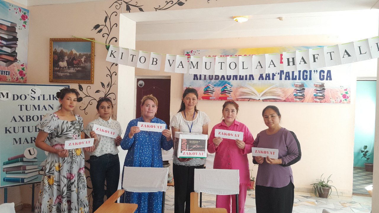 Zakovat intellektual o'yini tashkil etildi.