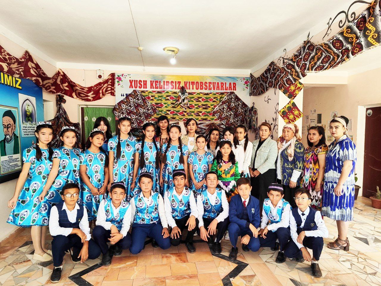 Do`stlik tuman axborot-kutubxona markazida "Xon atlas" festivali bo`lib o`tdi.