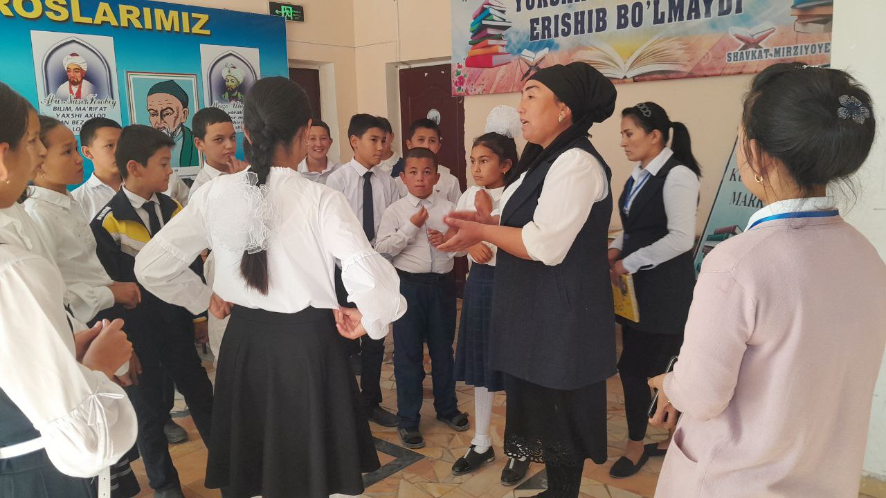 "Kutubxona ziyo maskani" nomli sayohat