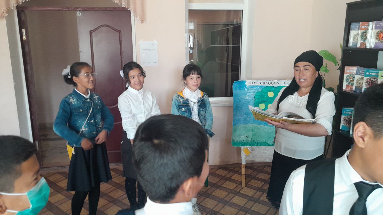 "Kitob,men va kutubxona" nomli davra suhbati