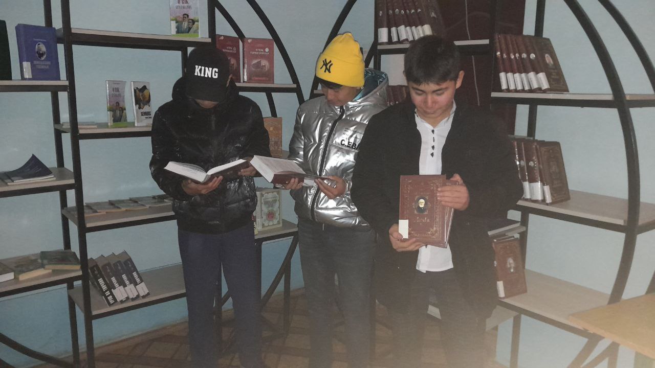 "Kitobim qadrdonim" nomli sayohat tashkil qilindi.