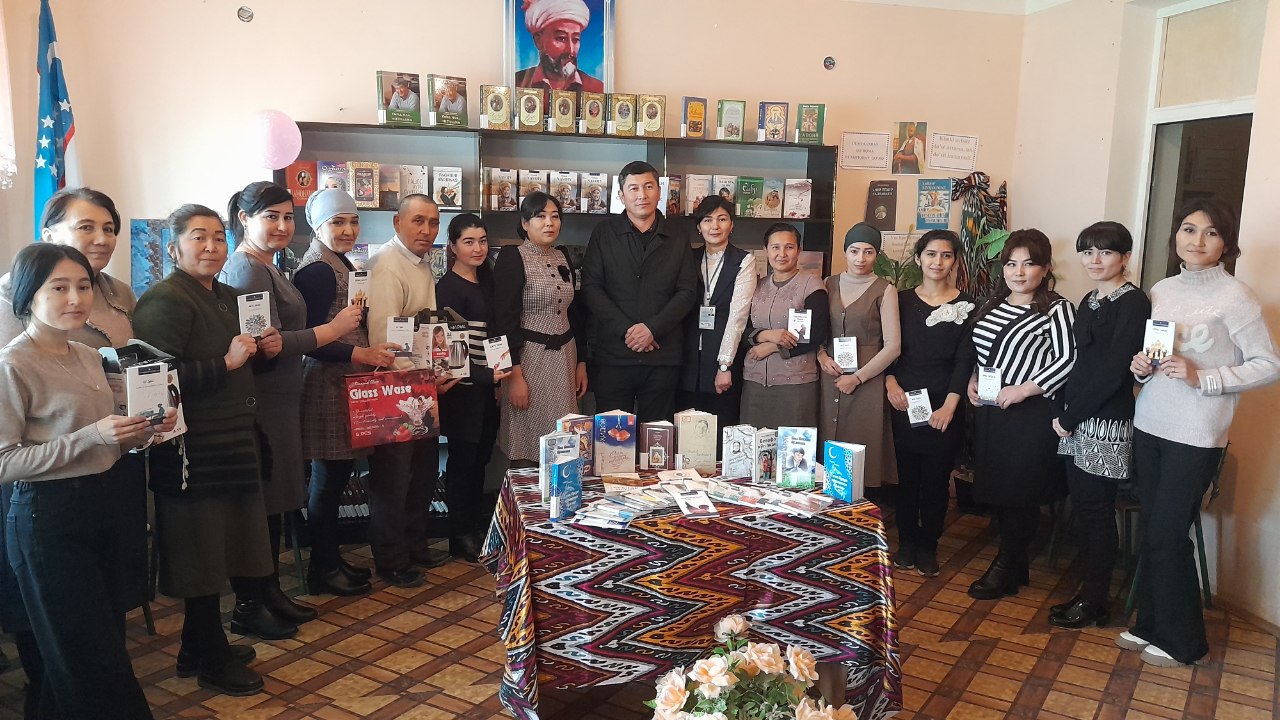 Umumiy o`rta talim maktablari targ`ibotchilari o`rtasida mushoira tanlovi tashkil qilindi.