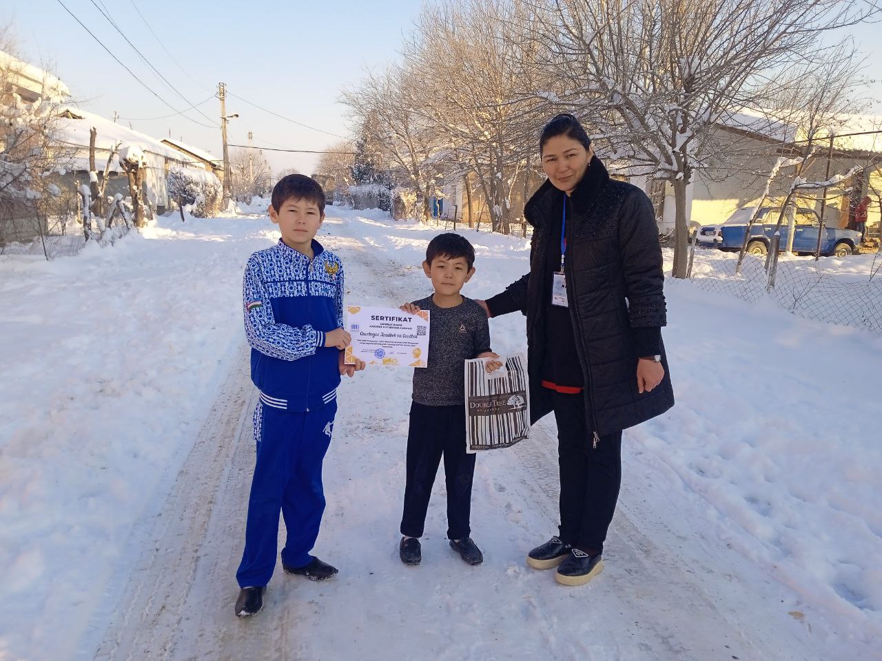 "Ona Vatan himoyachilari" nomli videoroliklar tanlovi g`oliblari taqdirlandilar.