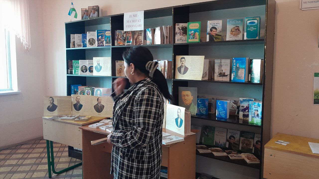 "Jadidlar adabiyoti namoyondalari" asarlari ko'gazmasi tashkil qilindi.