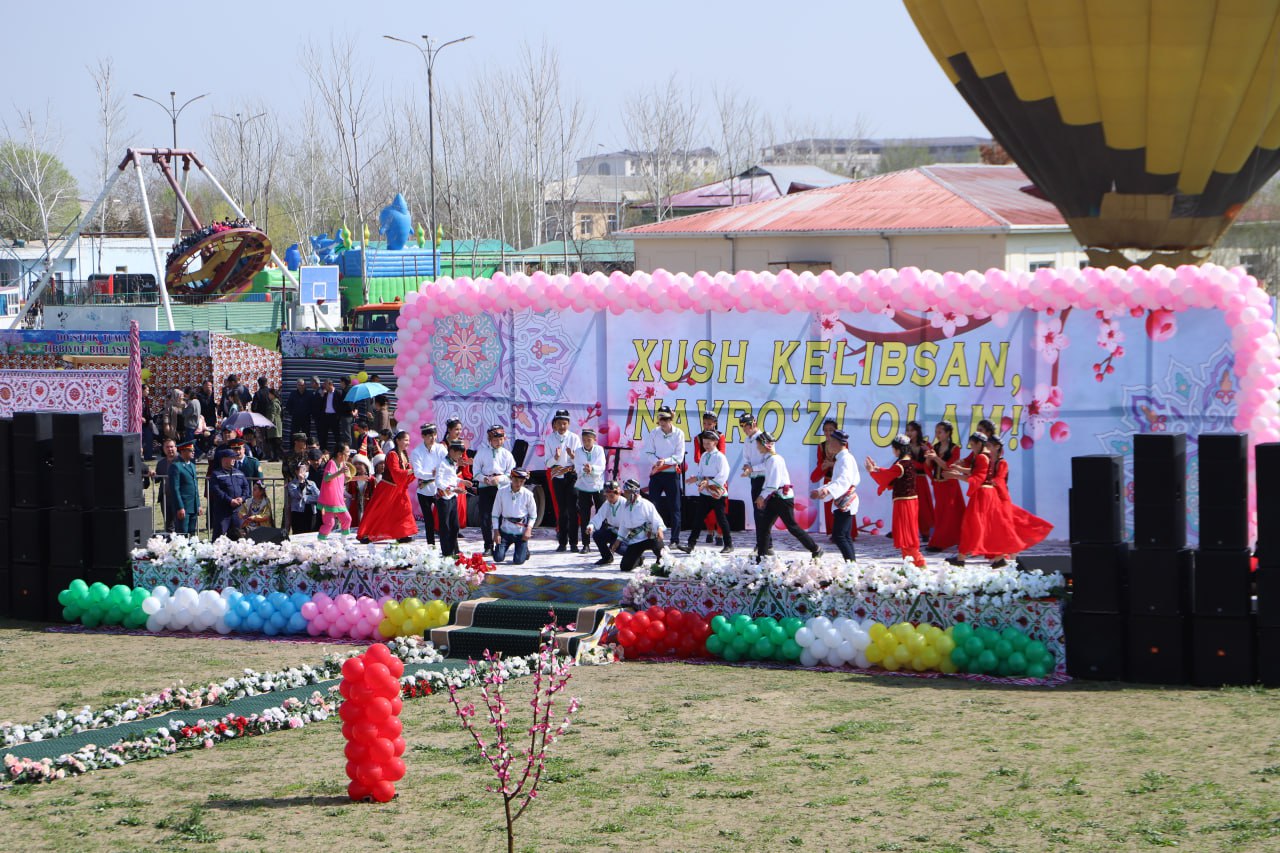 "Har kuning Navro‘z bo‘lsin, Jonajon O‘zbekistonim!" shiori ostida yangilanish va yasharish bayrami - Navro‘z sayli bo`lib o`tdi.