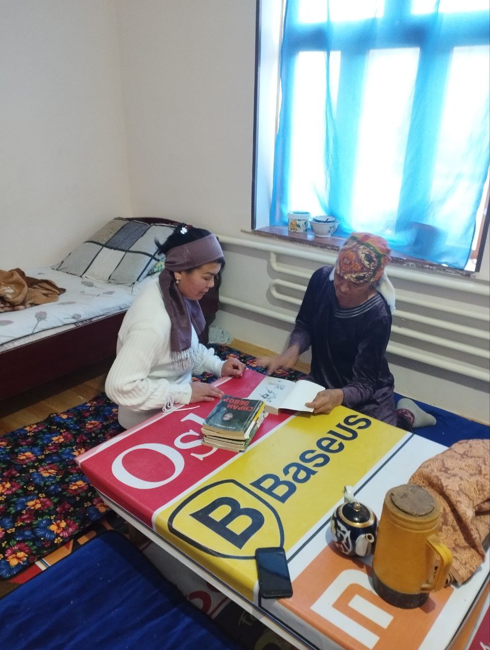 Imkoniyati cheklangan kitobxonlarga kutubxona xizmati ko`rsatildi.