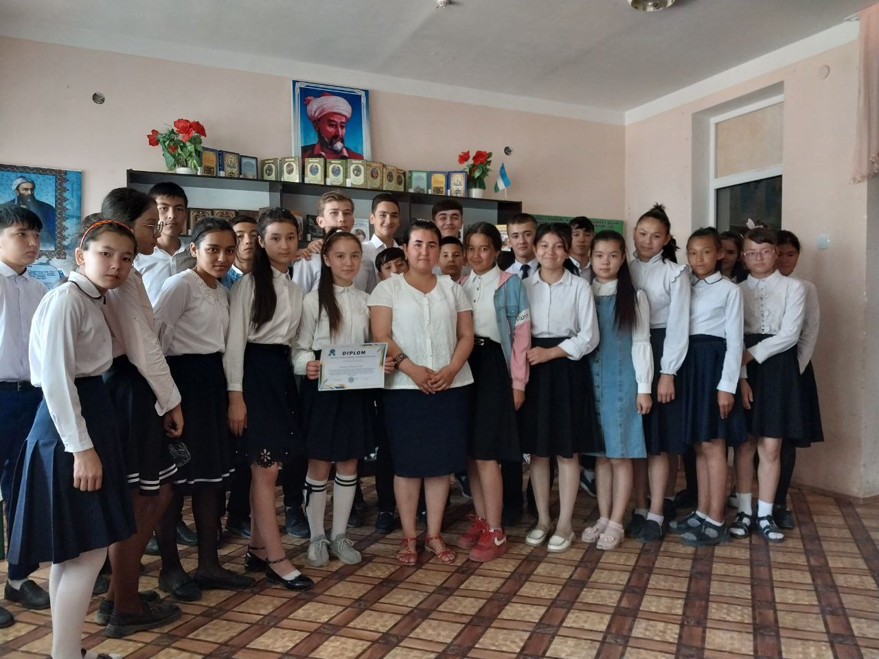 Kitobxonlar klubi a`zolari ishtirokida "Kvest jamoaviy" o'yini bo'lib o'tdi.