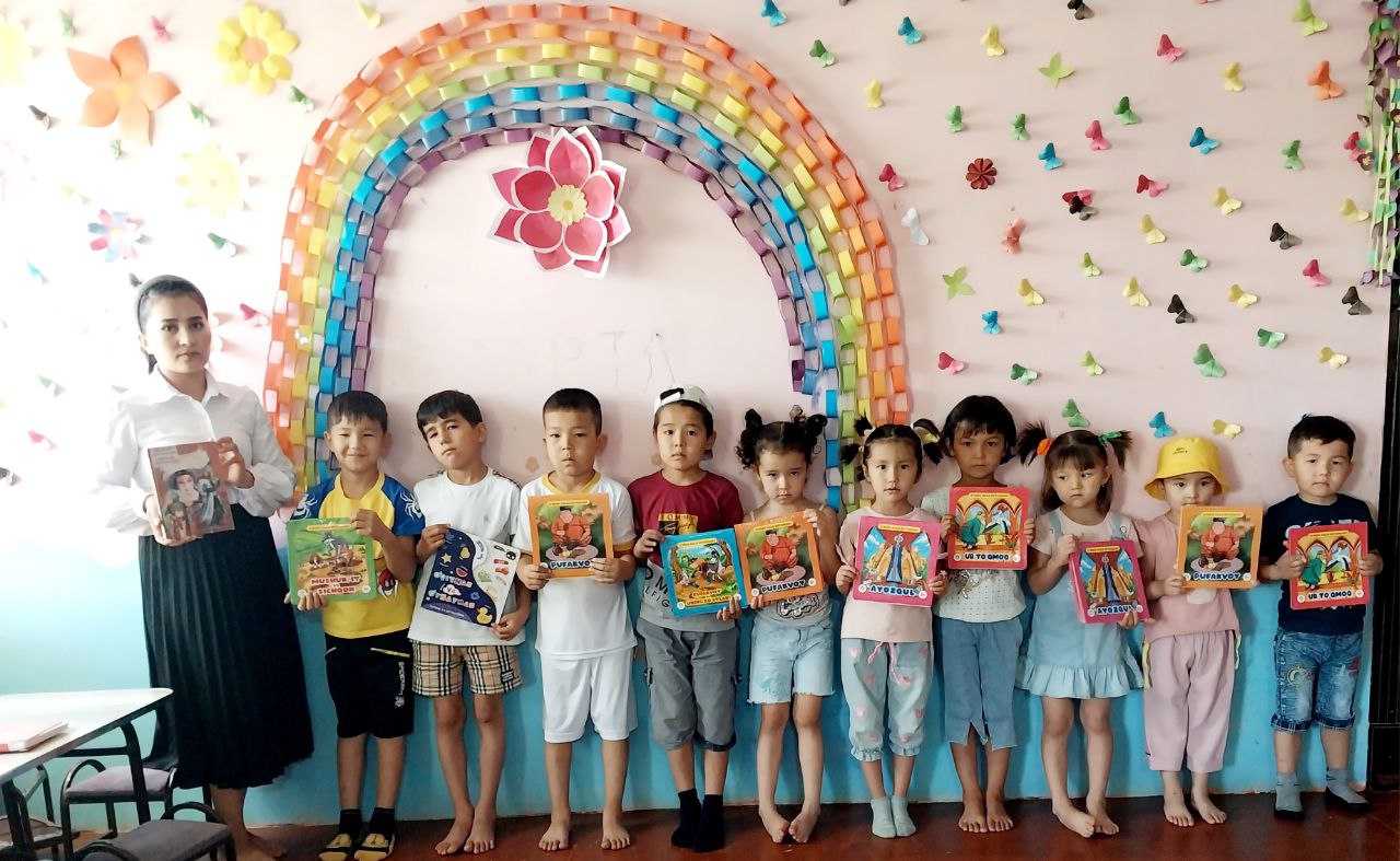 "Bolalarga bering dunyoni" deb nomlangan quvnoq va qiziqarli tadbir tashkil qilindi.