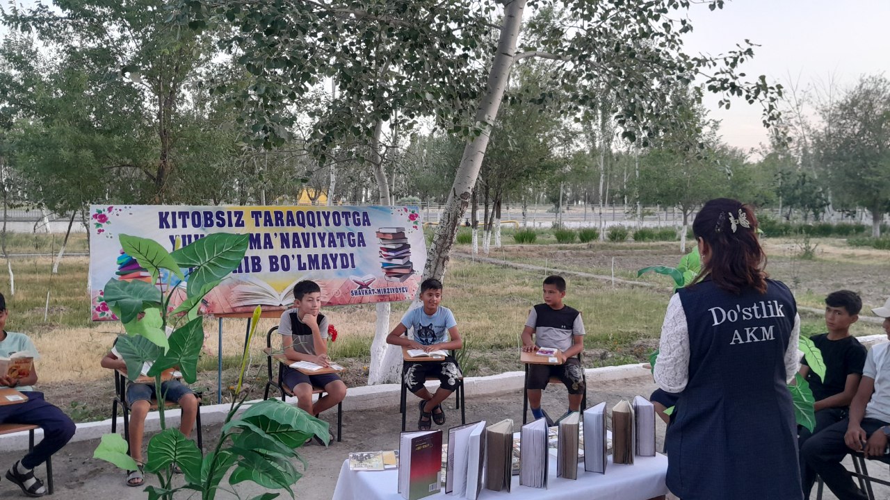 " Kechgi mutolaa zavqi " nomli davra suhbati tashkil qilindi.