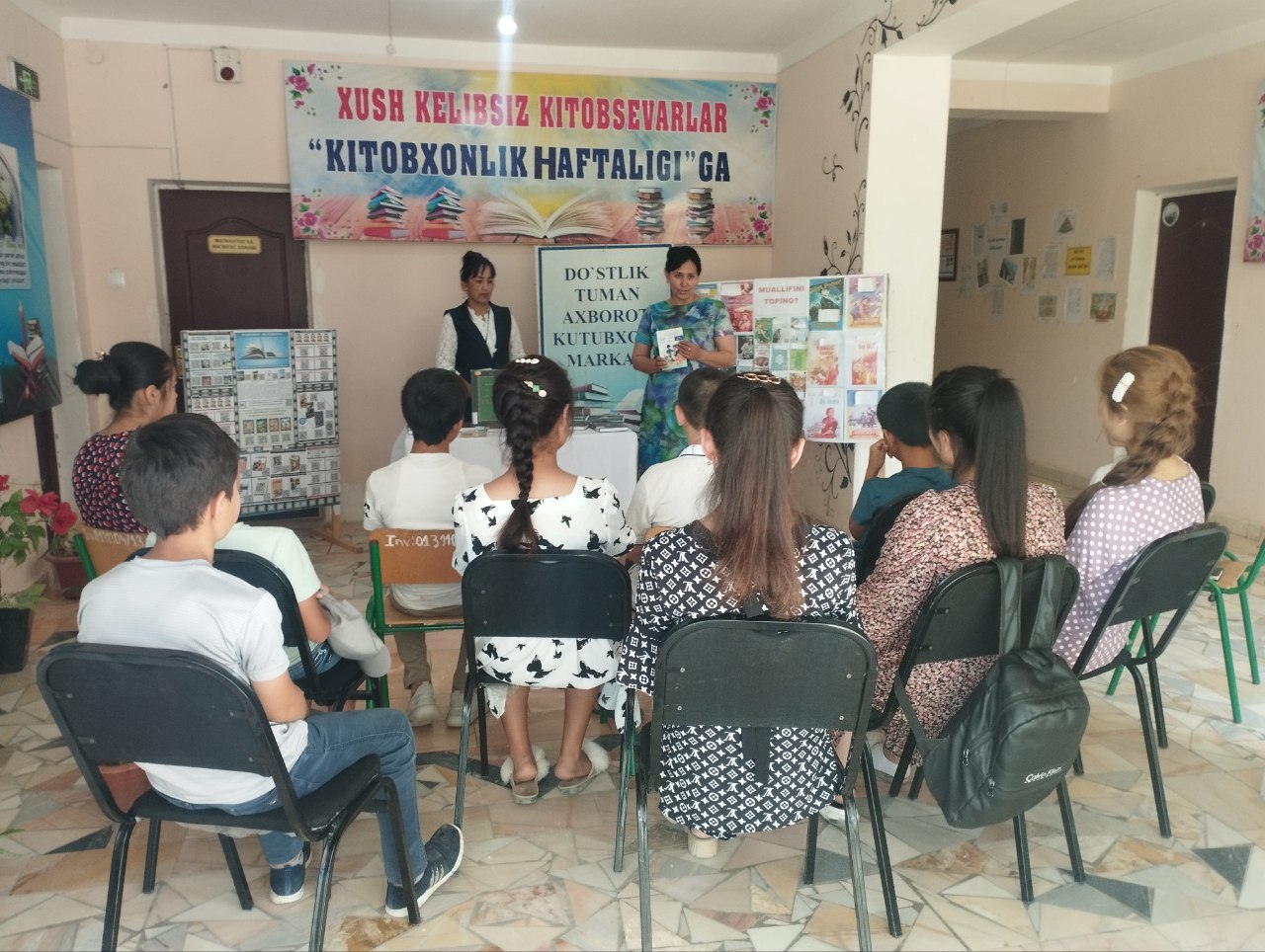 "  Mangu barhayot adib " nomli davra suhbati tashkil qilindi.