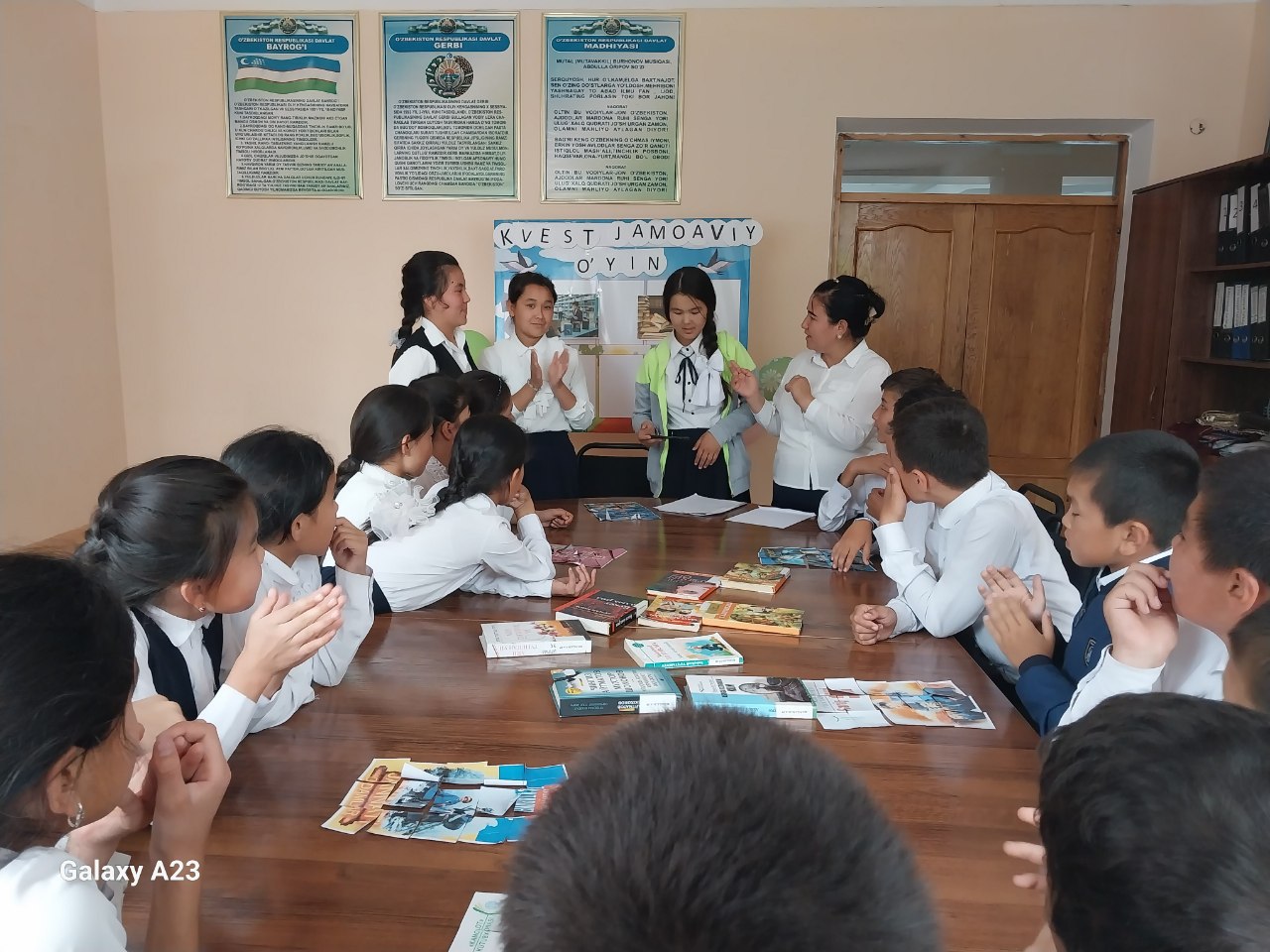 "Kvest jamoaviy o‘yini" tashkil qilindi.