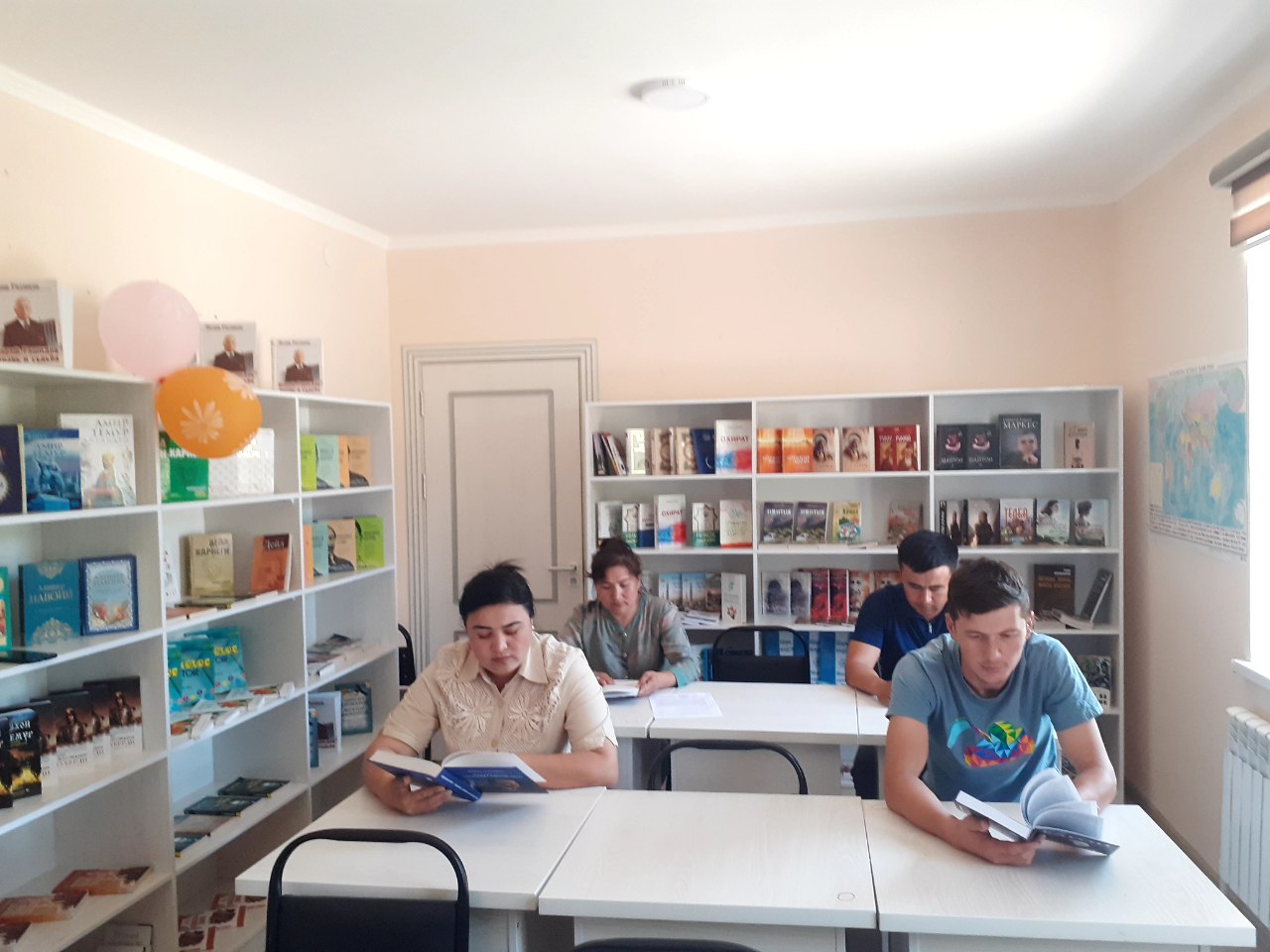 "Kitob oʻqish soati" tashkil qilindi