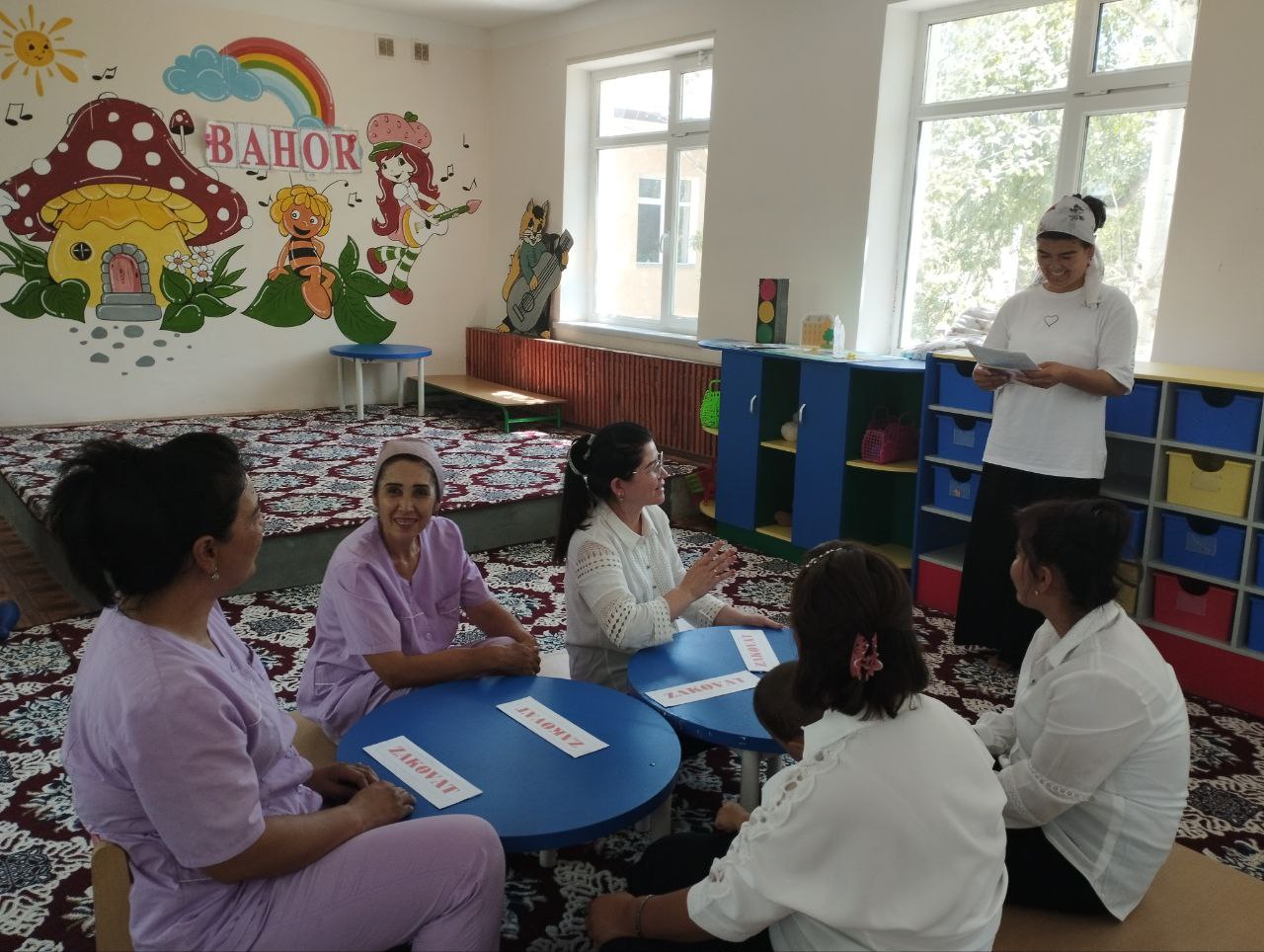 "Kitob oʻqish soati" 1-sonli DMTT da tashkil qilindi