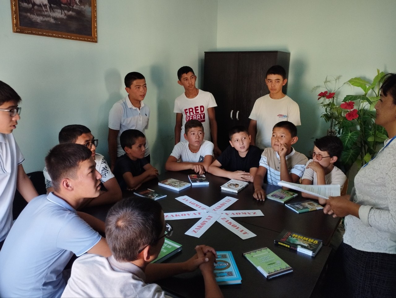 " Yangi hayot uchun yangi O'zbekiston uchun " shiori ostida Zakovat intellektual o‘yini tashkil qilindi.