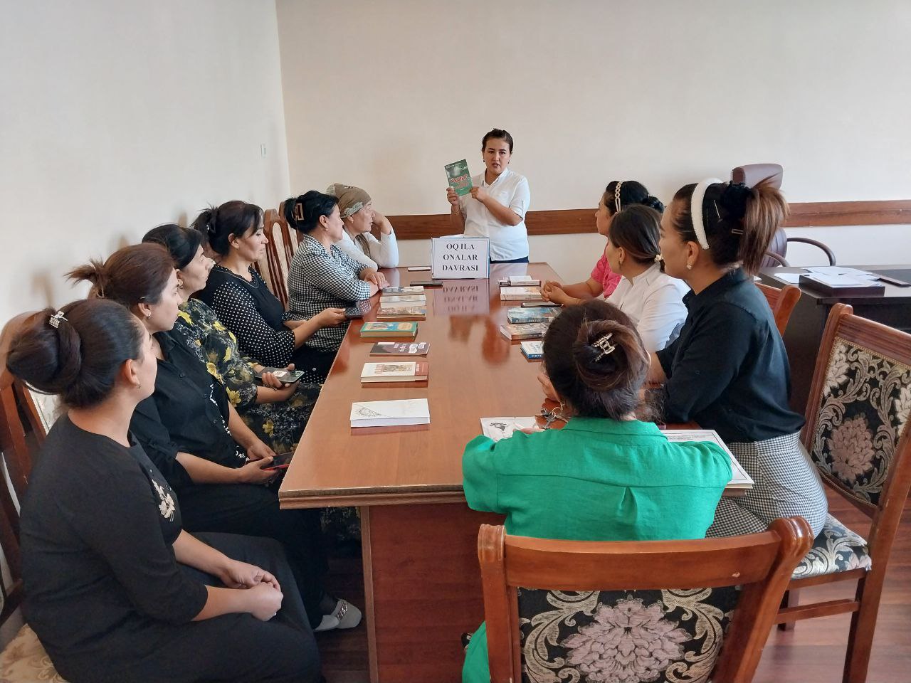 "Oqila onalar davrasi" nomli tadbir tashkil qilindi.