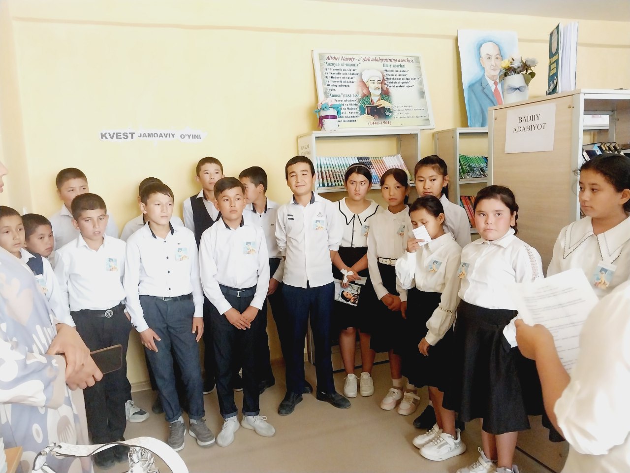 "Kvest jamoaviy" o‘yini tashkil qilindi.