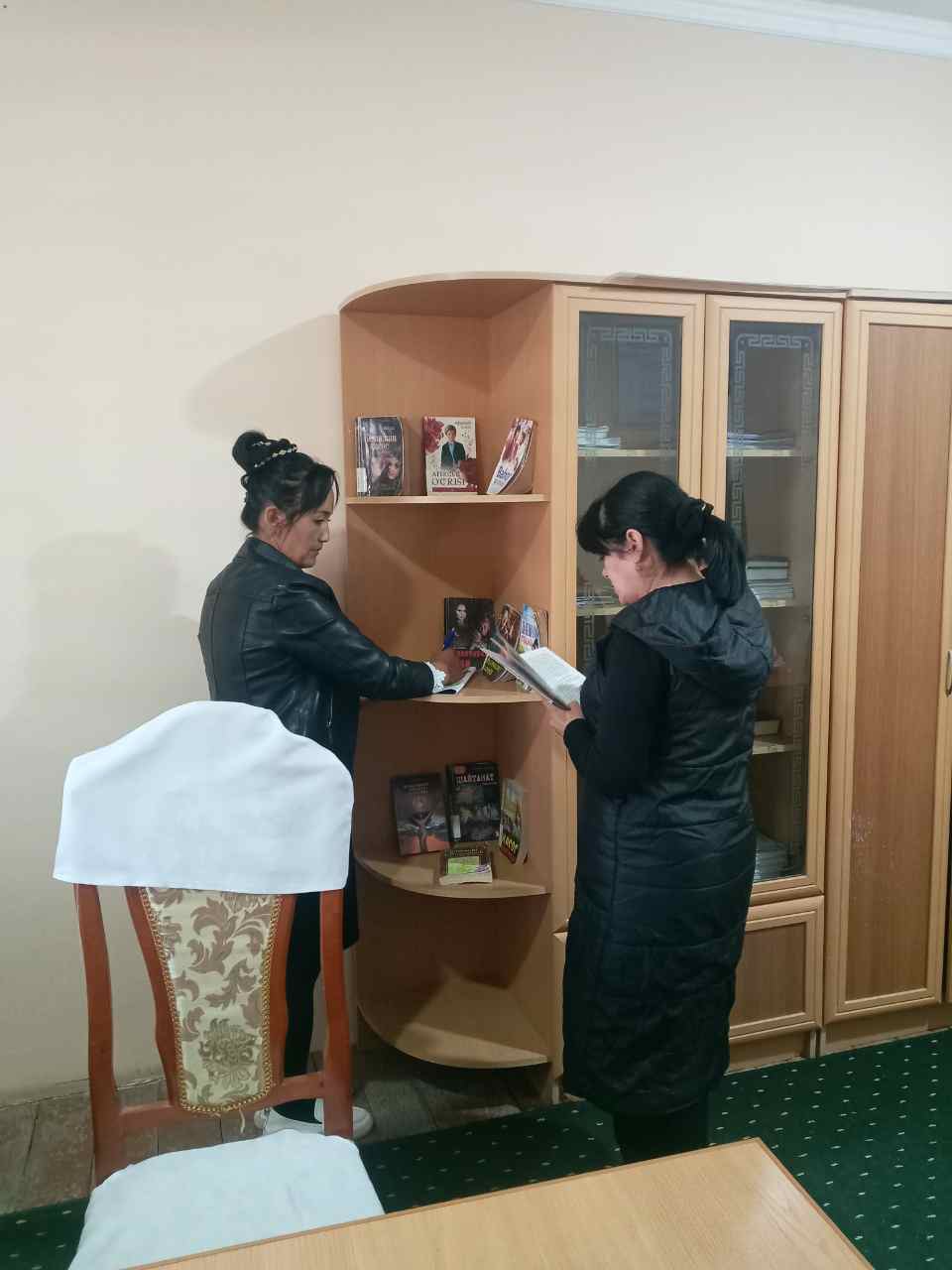 Ko`chma kutubxona loyihasi asosida targ`ibot tadbirlari amalga oshirilmoqda