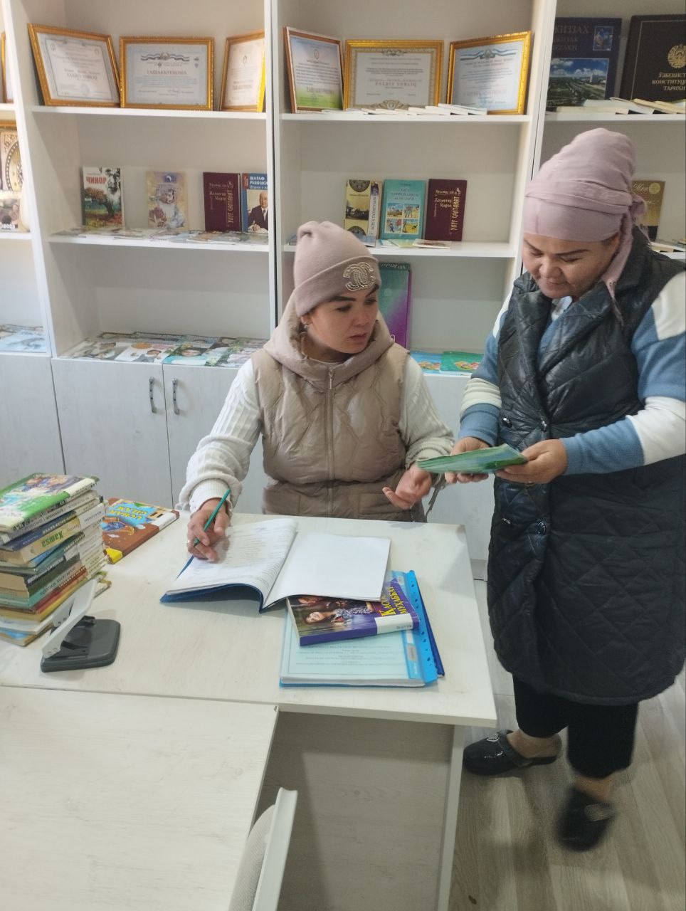 Ko`chma kutubxona loyihasi asosida targ`ibot ishlari davom etmoqda