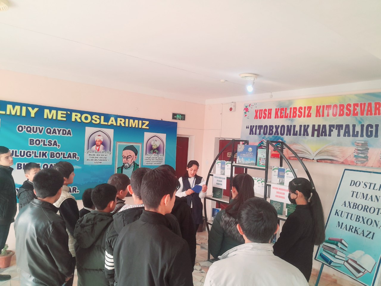 " Inson huquqlari bolalar nigohida " nomli davra suhbati tashkil etildi.