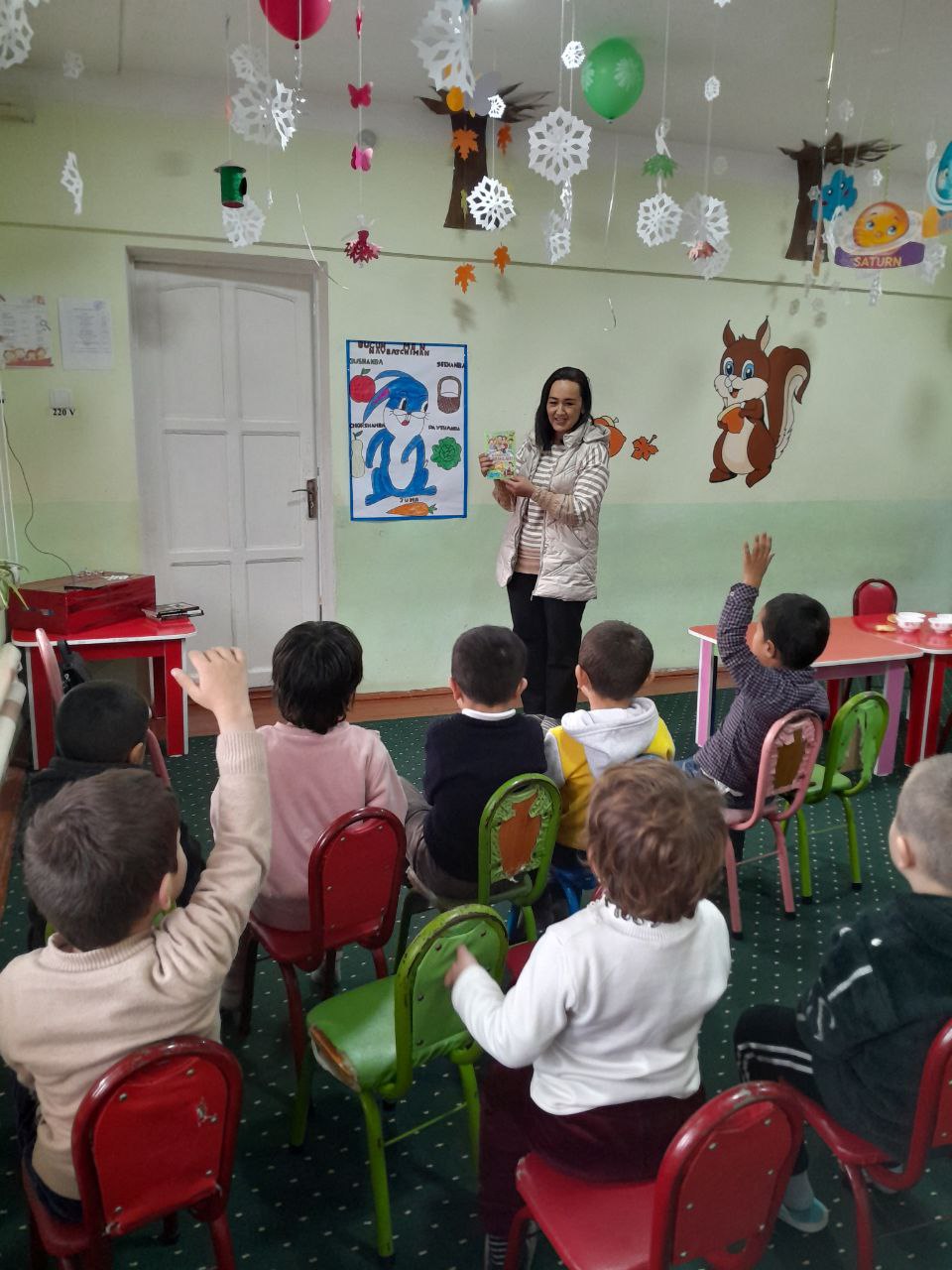 " Bolalarga bering dunyoni " nomli viktorina o'yini tashkil etildi.