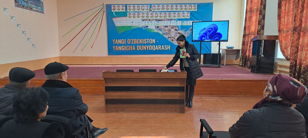 "Yoshlar turizm haftaligi" doirasida Kitobxonlik kuni davom etmoqda.