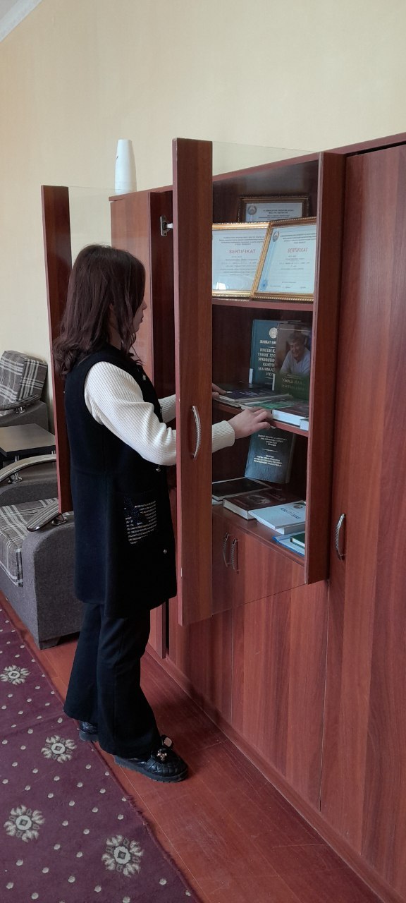 Ko`chma kutubxona loyihasi doirasida targ`ibot ishlari davom etmoqda