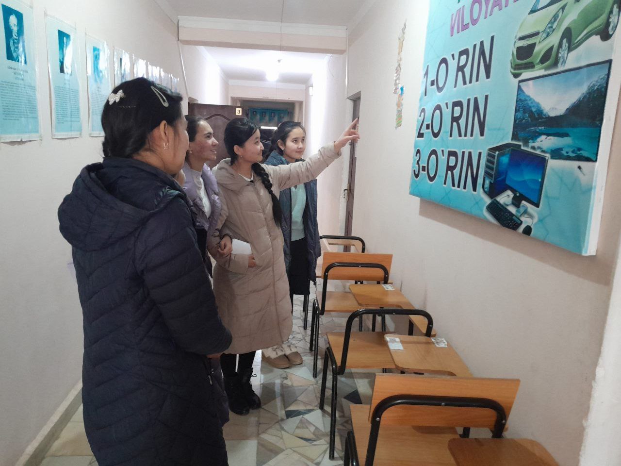 " Kutubxona kitoblar olamini ochuvchi maskan " nomli sayohat tashkil etildi.