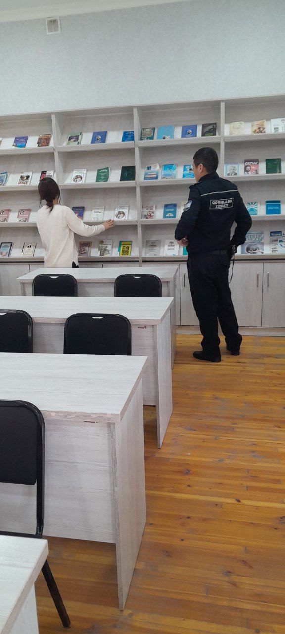 Ko`chma kutubxona loyihasi asosida targ`ibot ishlari amalga oshirilmoqda