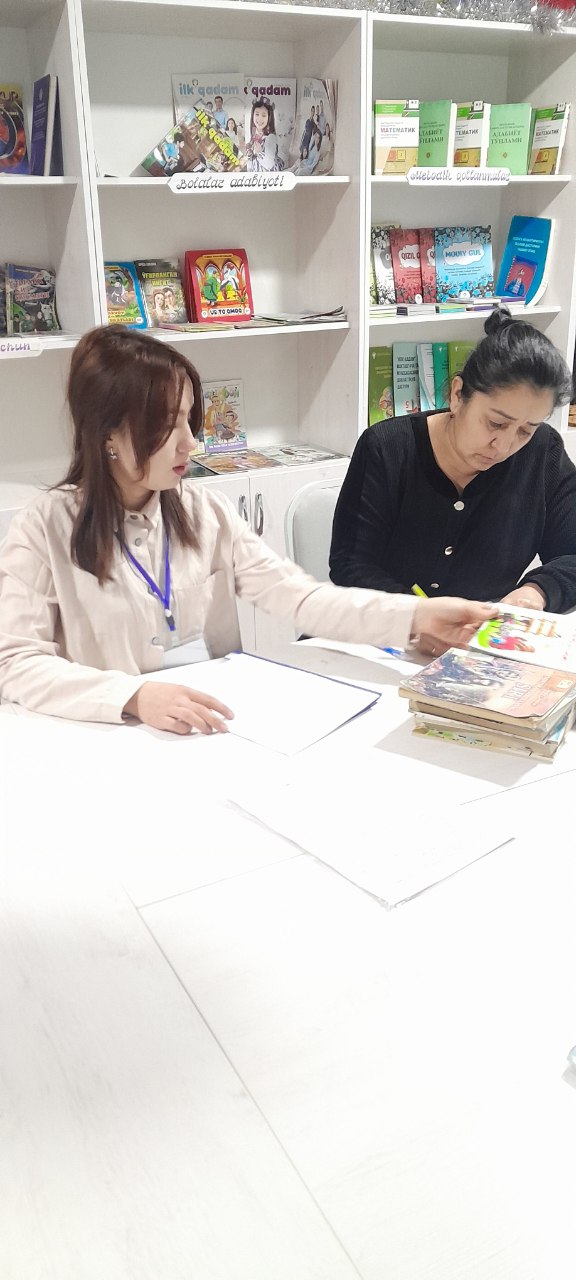 "Koʻchma kutubxona" loyihasi doirasida targ`ibot ishlari davom etmoqda