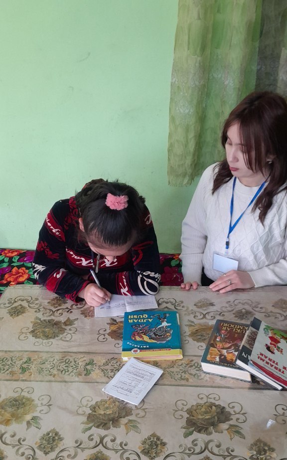 Mehr kutubxonasi loyihasi doirasida imkoniyati cheklangan kitobxonlarga xizmat ko`rsatildi