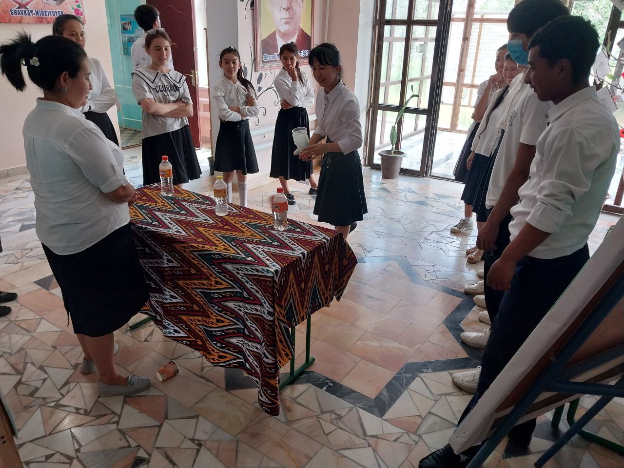 Kitobxonlar klubi a'zolari ishtirokida " Kvest " jamoaviy o‘yini bo‘lib o‘tdi.