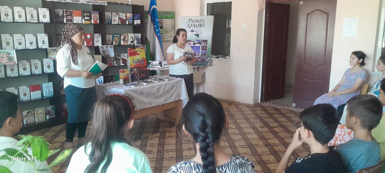 "Mashhur o'zbek adibi" nomli davra suhbati tashkil qilindi.