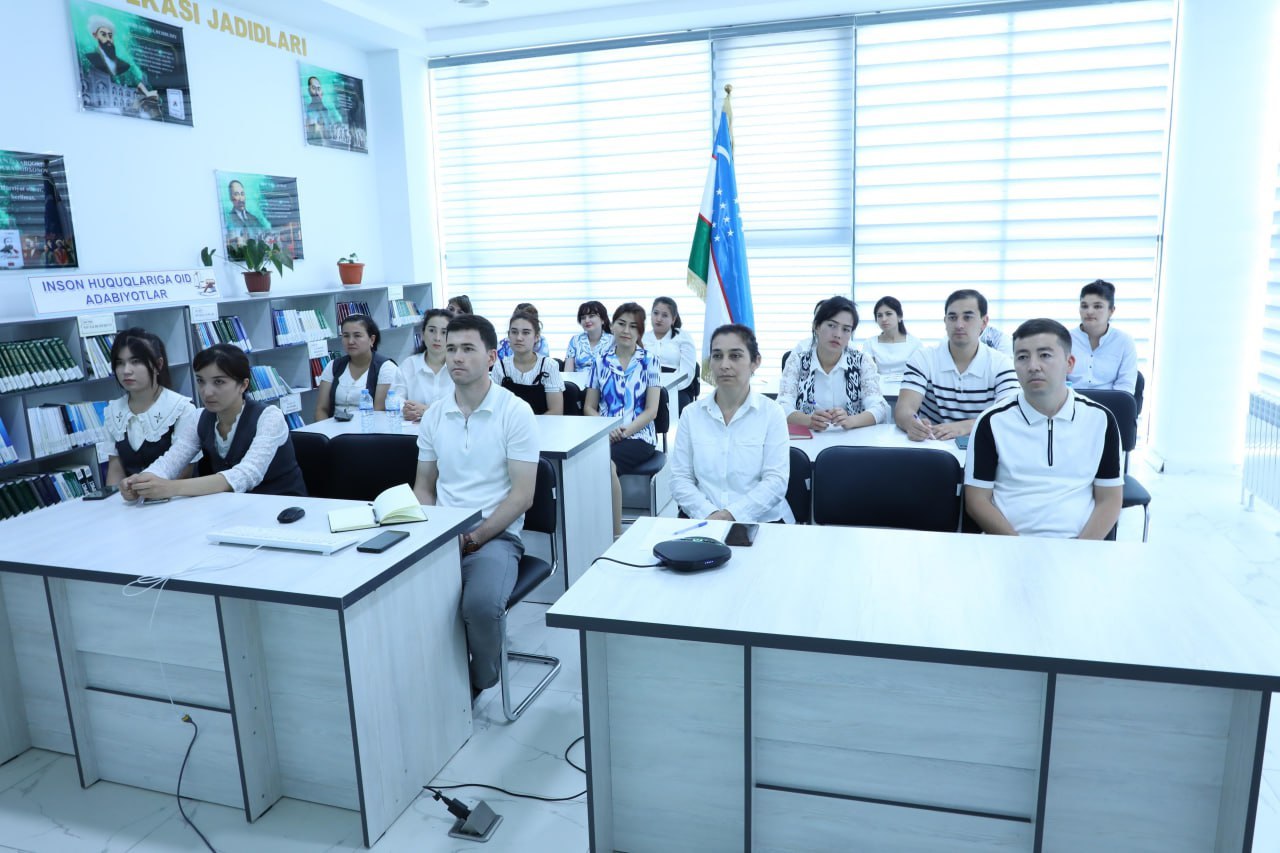 O‘zbekiston Milliy kutubxonasi direktori Teshabayeva  Umida  Alimdjanovna bilan “Rahbar va yoshlar” uchrashuvi tadbiri bo’lib o’tdi.