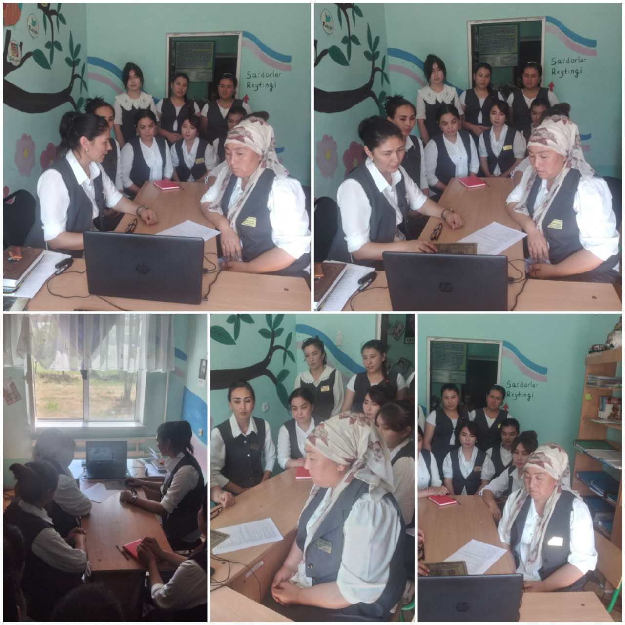 "SIYOSIY-MA’RIFAT SOATI"DA DO'STLIK TUMANI AXBOROT-KUTUBXONA MARKAZI XODIMLARI HAM ISHTIROK ETISHDI