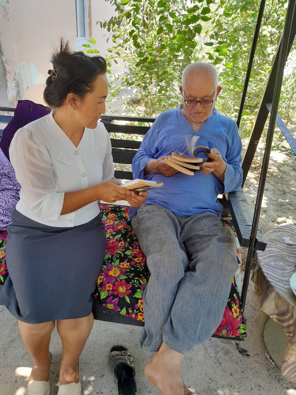 Mehr kutubxonasi loyihasi doirasida targ`ibot ishlari davom etmoqda