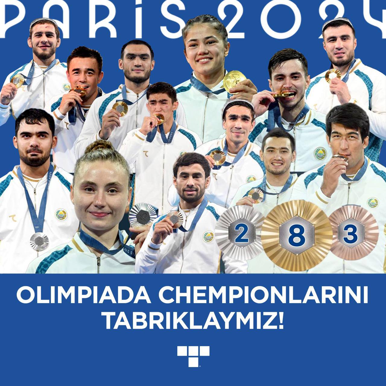 Doʻstlik tuman axborot-kutubxona markazi O'zbekistonlik sportchilarni Parij-2024 Olimpiadasidagi muvaffaqiyatli ishtiroki bilan tabriklaydi.