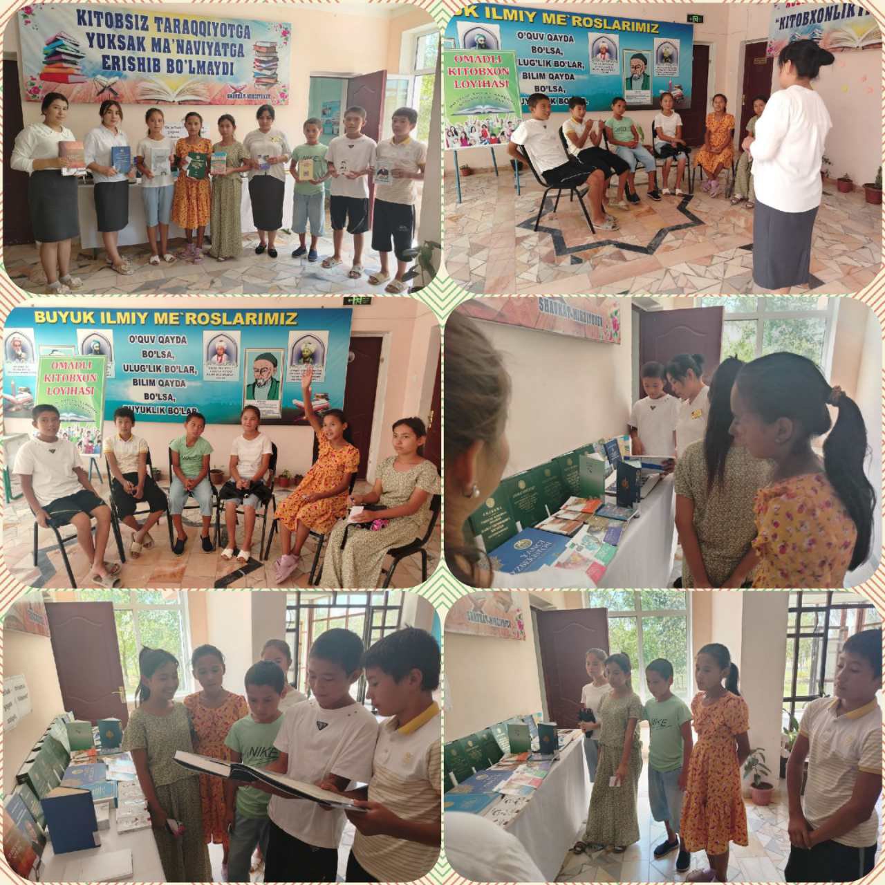 O‘zbekiston Respublikasi mustaqilligining 33 yilligi munosabati bilan “Biz bir bo'lsak -yagona xalqimiz, birlashsak-Vatanmiz!” shiori ostida turkum tadbirlar va ko‘rgazmalar tashkil qilinmoqda.