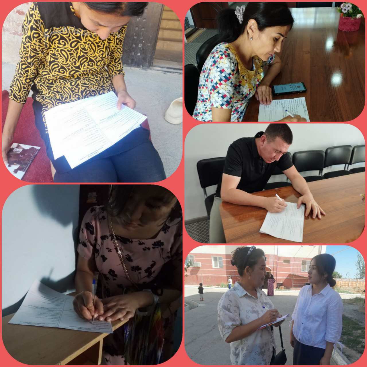 Do'stlik tuman axborot-kutubxona markazi xodimlari tomonidan so'rovnoma tashkil etilmoqda.