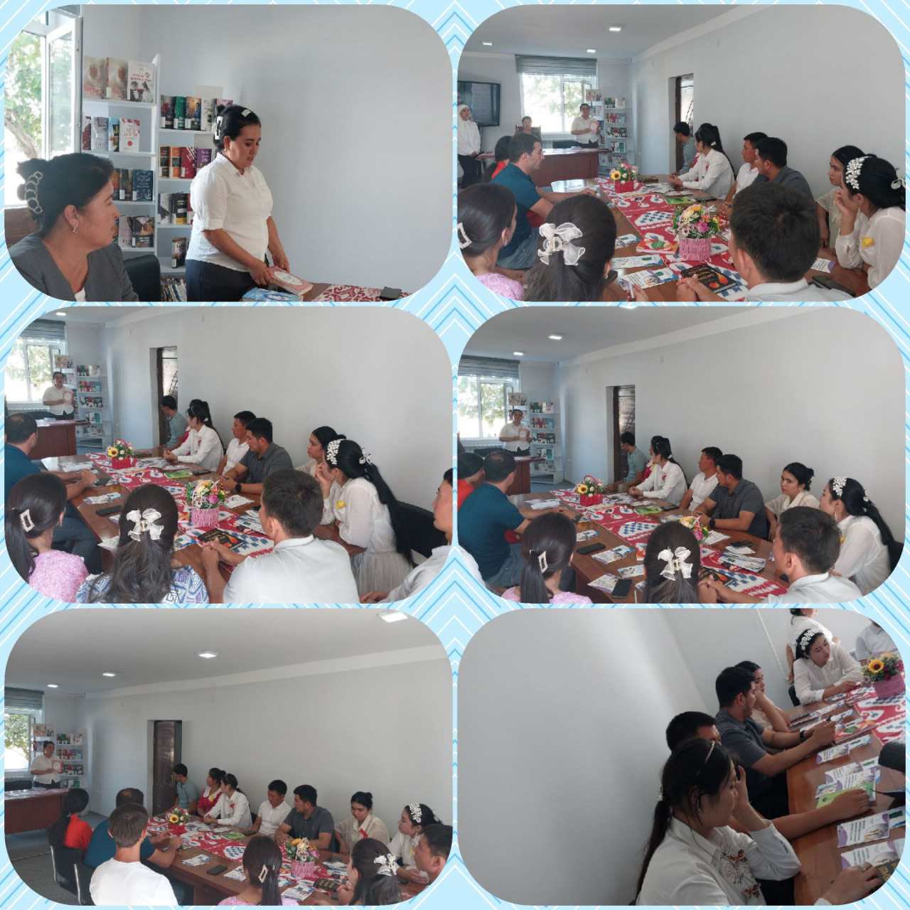 31- avgust "Qatag'on qurbonlari" kuni munosabati bilan "Ona vatan fidoyilari" nomli tadbirni o‘tkazdilar.