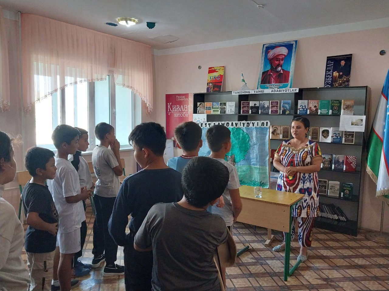 "Do‘stlik bilimdonlari" nomli kitobxonlar klubi a'zolari ishtirokida Kvest jamoaviy o'yini tashkil qilindi.