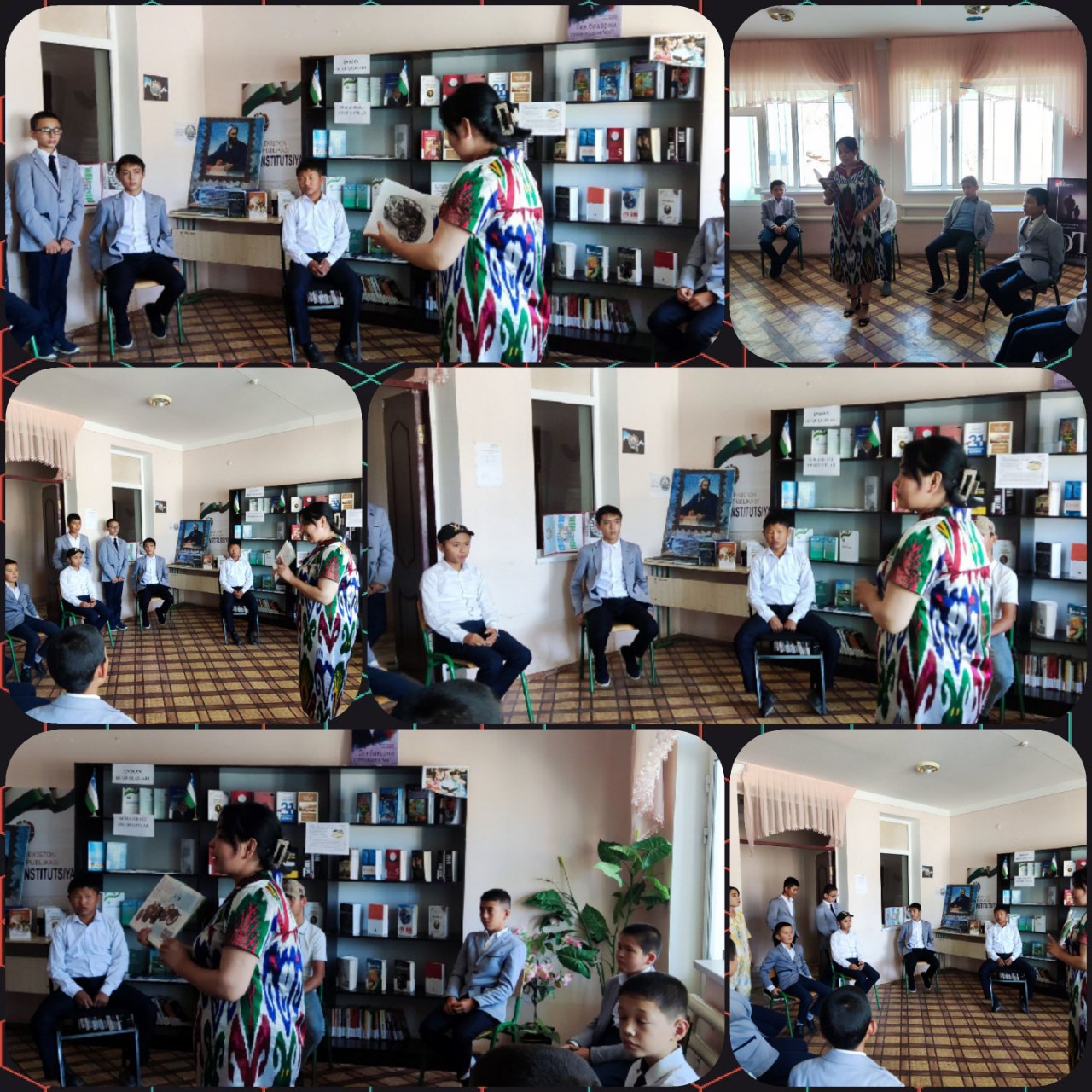 Kitobxonlar klubi a`zolari ishtirokida bibliografiya xizmati mutaxassisi  tomonidan davra suhbati tashkil qilindi.