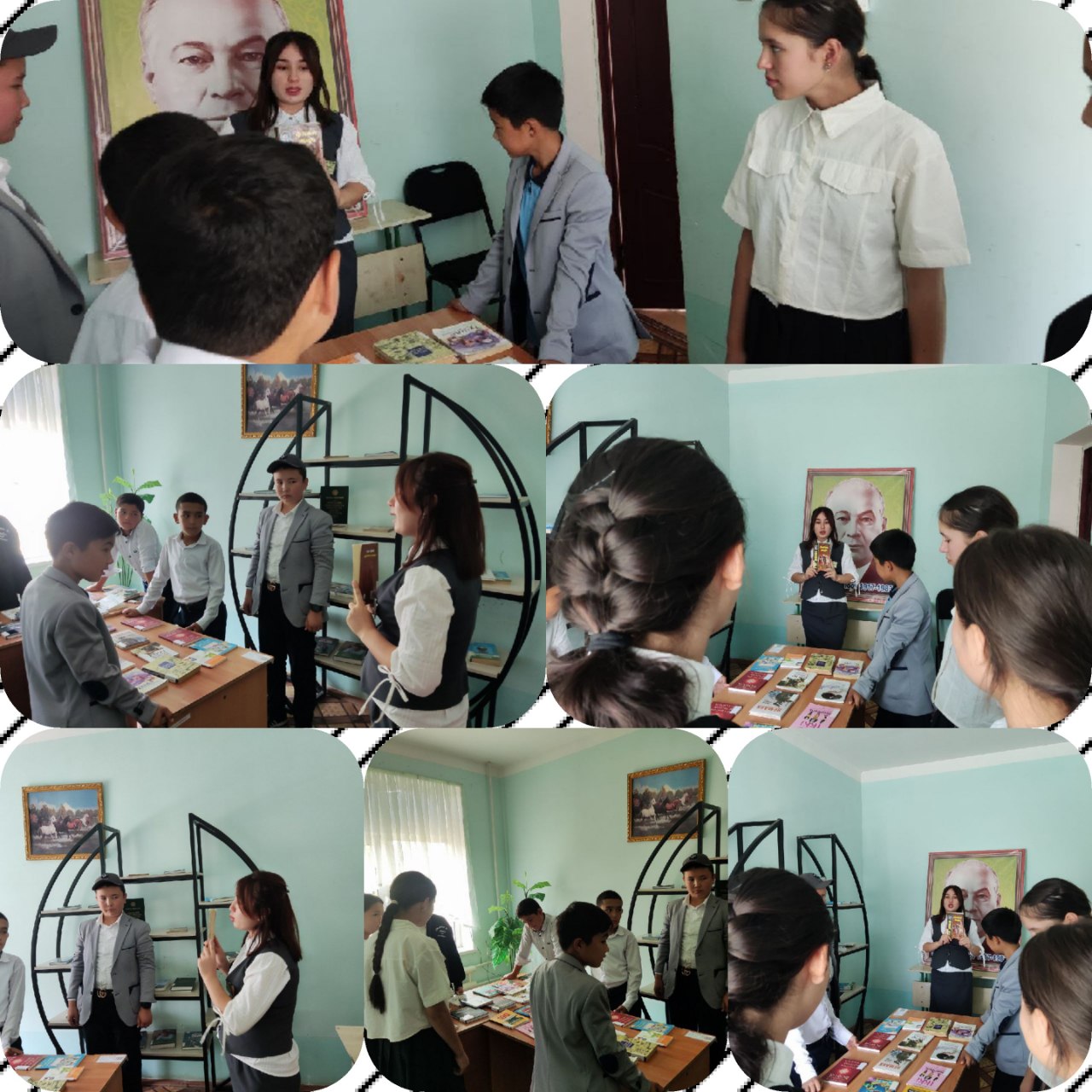 Kitobxonlikni keng targ'ib qilish maqsadida ,, Bir asar tarixi‘‘ shiori ostida Davra suhbati tashkil etilib unda O‘tkir Hoshimovning ,,Dunyoning ishlari‘‘ kitobi keng yoritilib berildi.