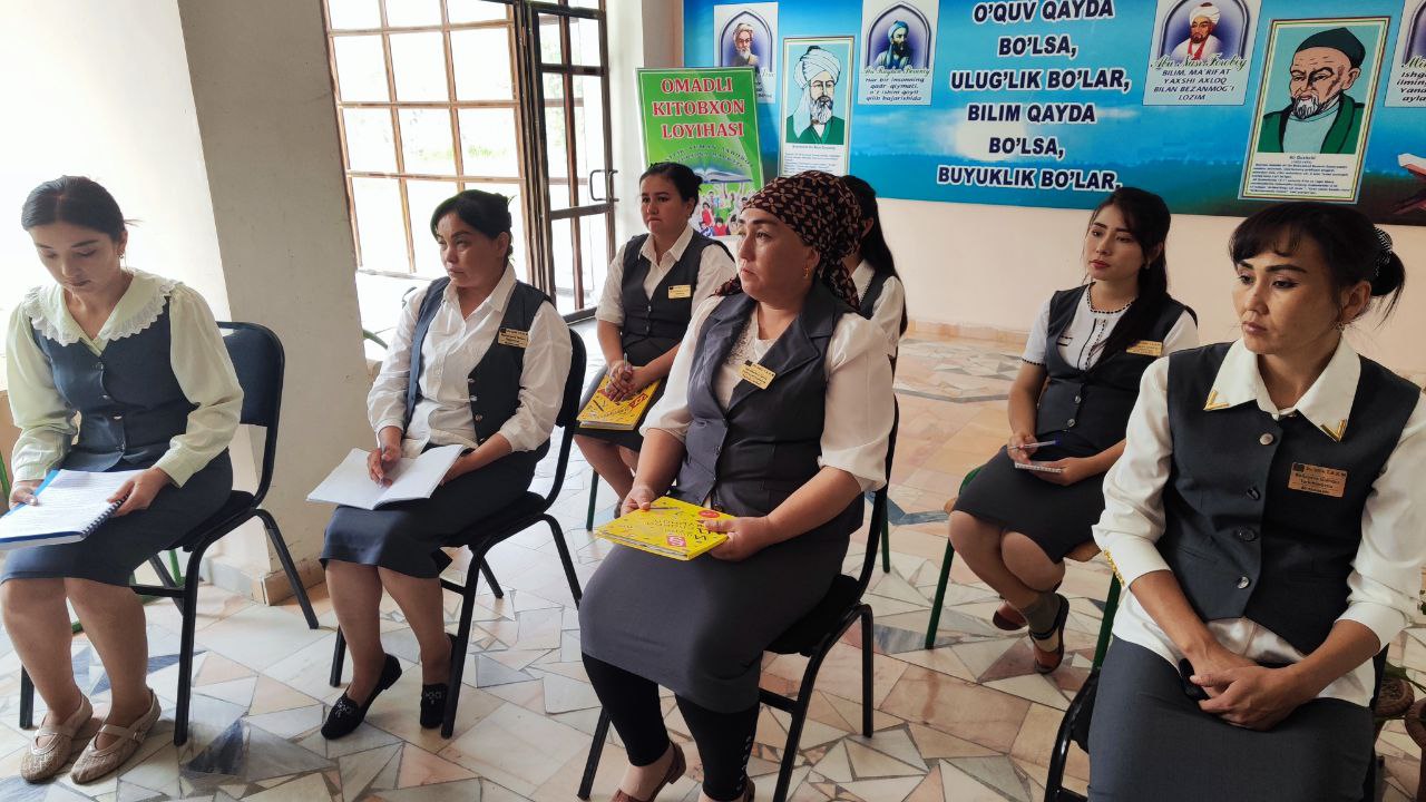 Do'stlik tuman axborot-kutubxona markazida kadrlar bo'yicha inspektori va bibliografiya xizmati tomonidan 2024-yil 5 iyunda Qabul qilingan O'zbekiston Respublikasining "Manfatlar to'qnashuvi " to'g'risidagi Qonunning mazmun mohiyatini xodimlariga tushunti