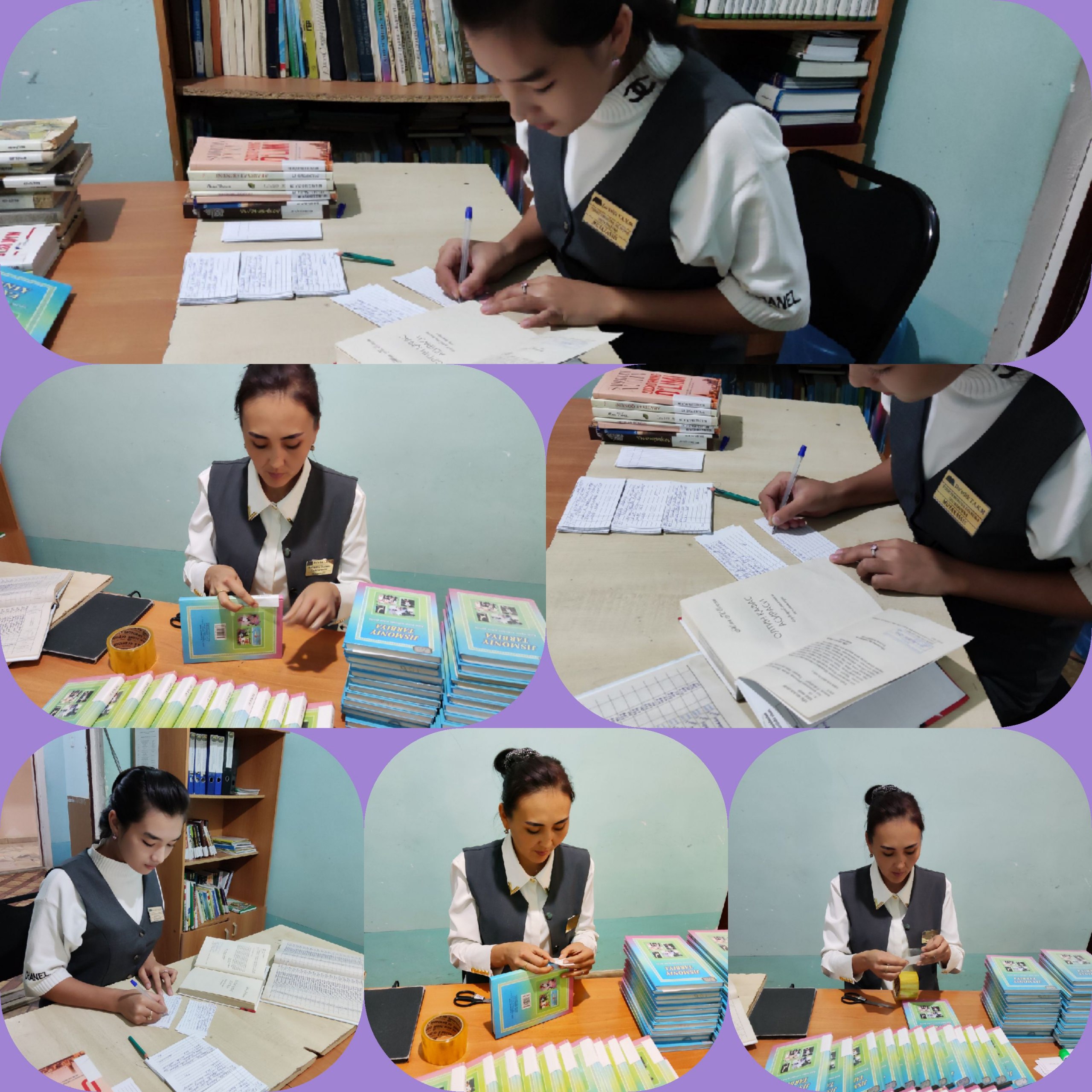 Fondlarni to'ldirish, saqlash va qayta ishlov berish xizmatida ish jarayoni