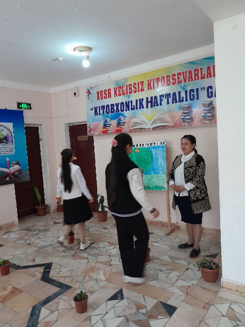 "Do'stlik bilimdonlari" kitobxonlar klubi a`zolari ishtirokida "Kvest" jamaoviy o'yini tashkil qilindi.