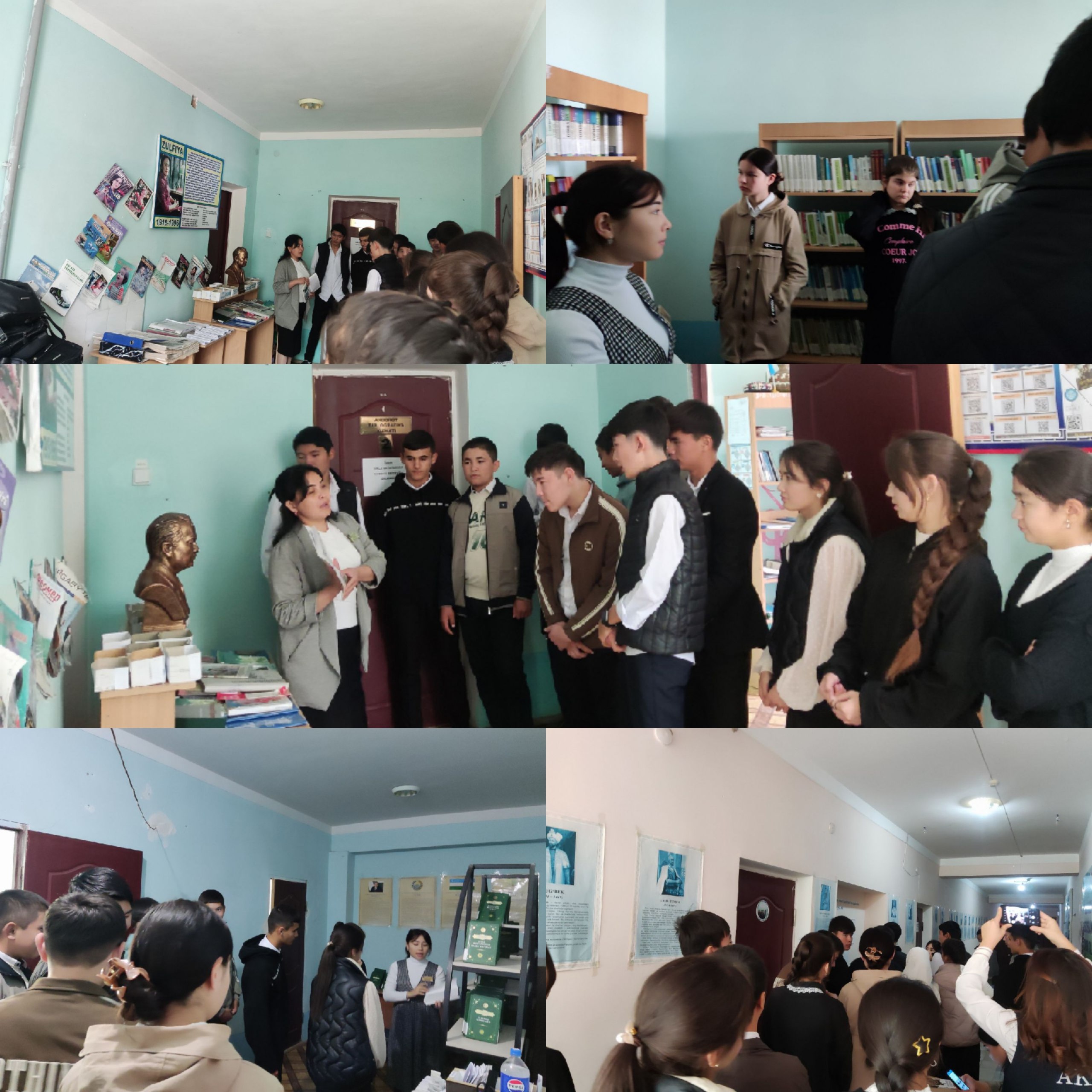 Infolib haftalik doirasida Do'stlik tuman axborot-kutubxona markazi mutaxassislari tomonidan "Kitob ma'naviyat kaliti" nomli sayohat tashkil qilindi.